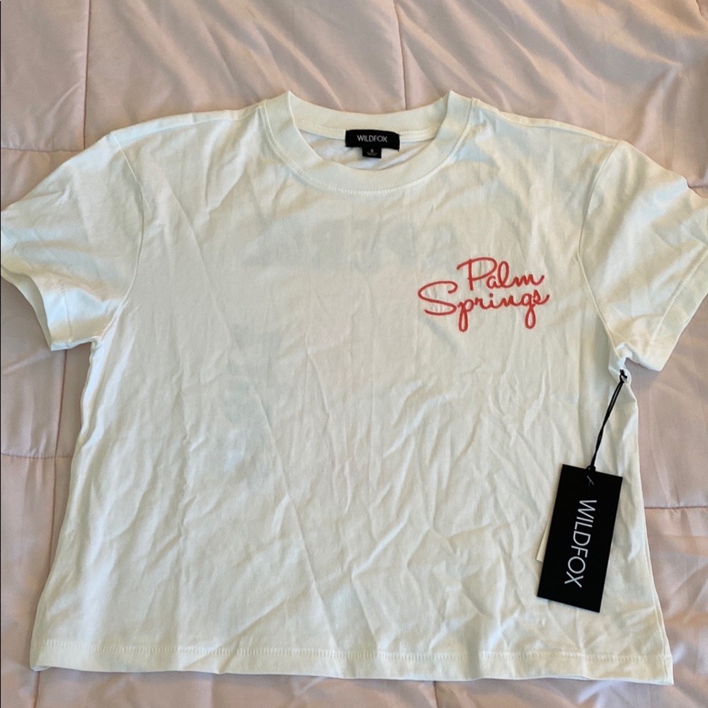 Wildfox graphic T shirt